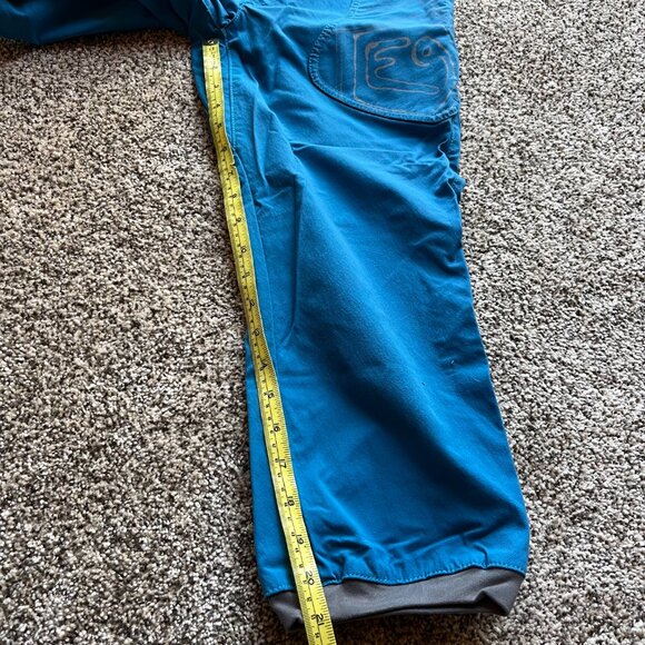 E9 N-Ondra St 3/4 Nana outdoor climbing pant, blue grey - Picture 3 of 6